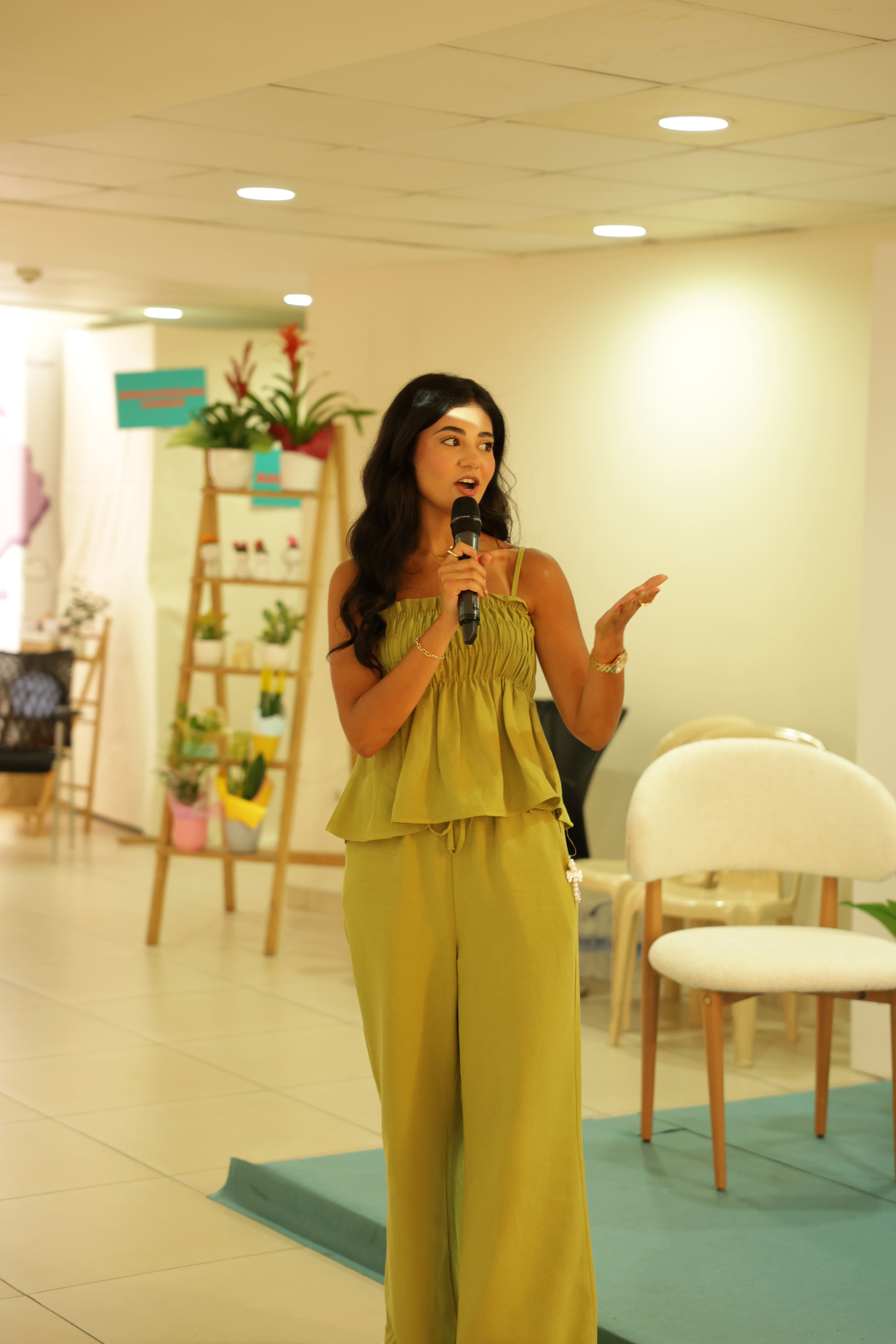 The Birth Gap Event, Antelias - women attending a talk on birth