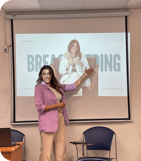 Gabriella Younes, midwife and IBCLC lactation consultant